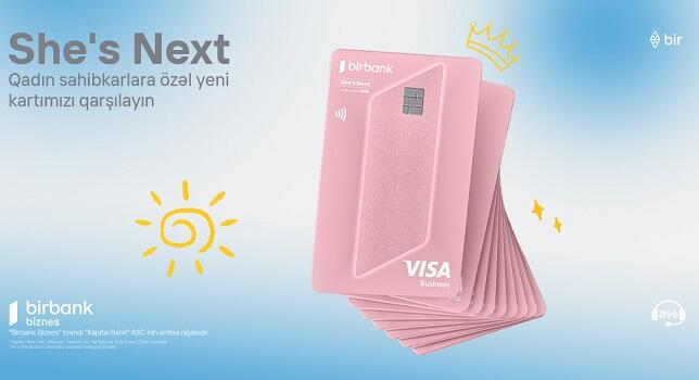 Birbank Biznesdən sahibkar qadınlara özəl biznes kartı