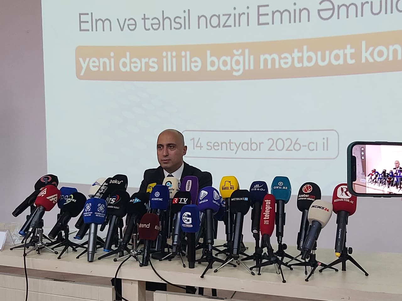 Nazir bu ilin təhsil rəqəmlərini açıqladı