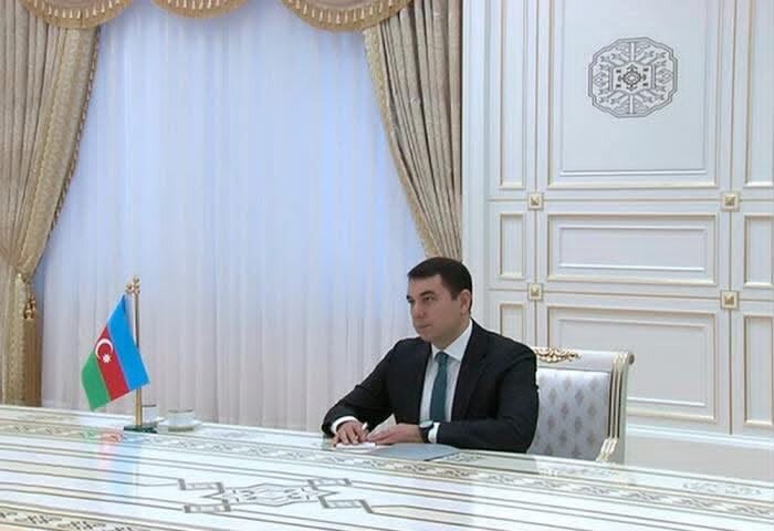 Türkmənistan Prezidenti Azərbaycanın mədəniyyət nazirini qəbul edib